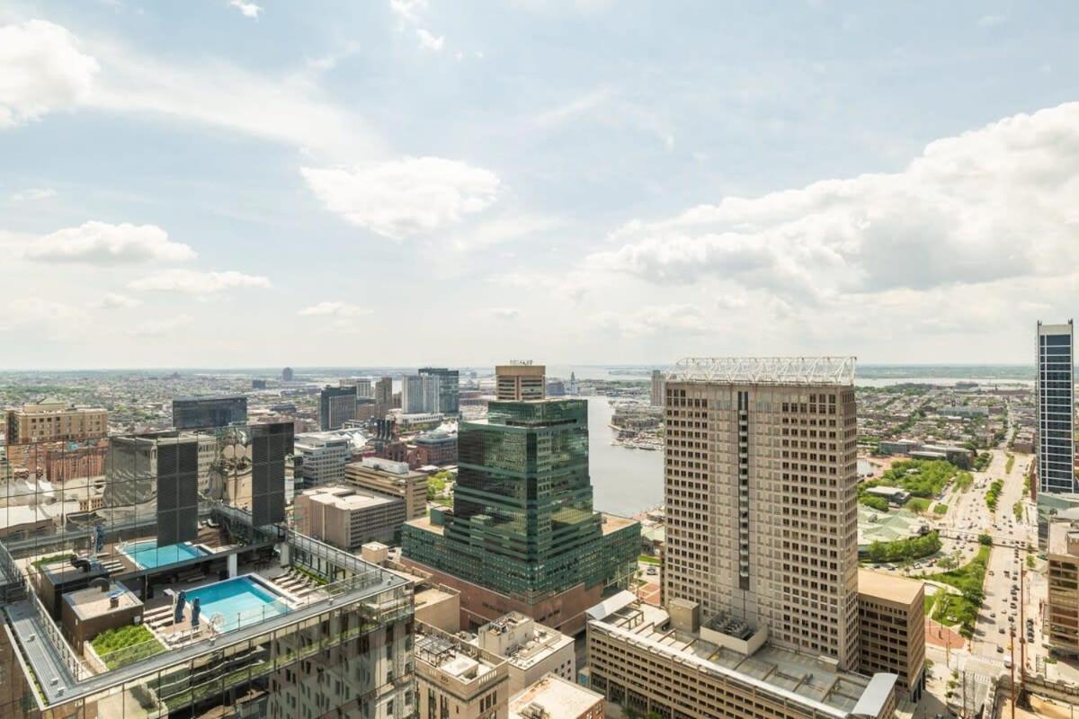 2B 2Ba Luxury Downtown Suite Rooftop Deck & Gym Baltimore Exterior photo