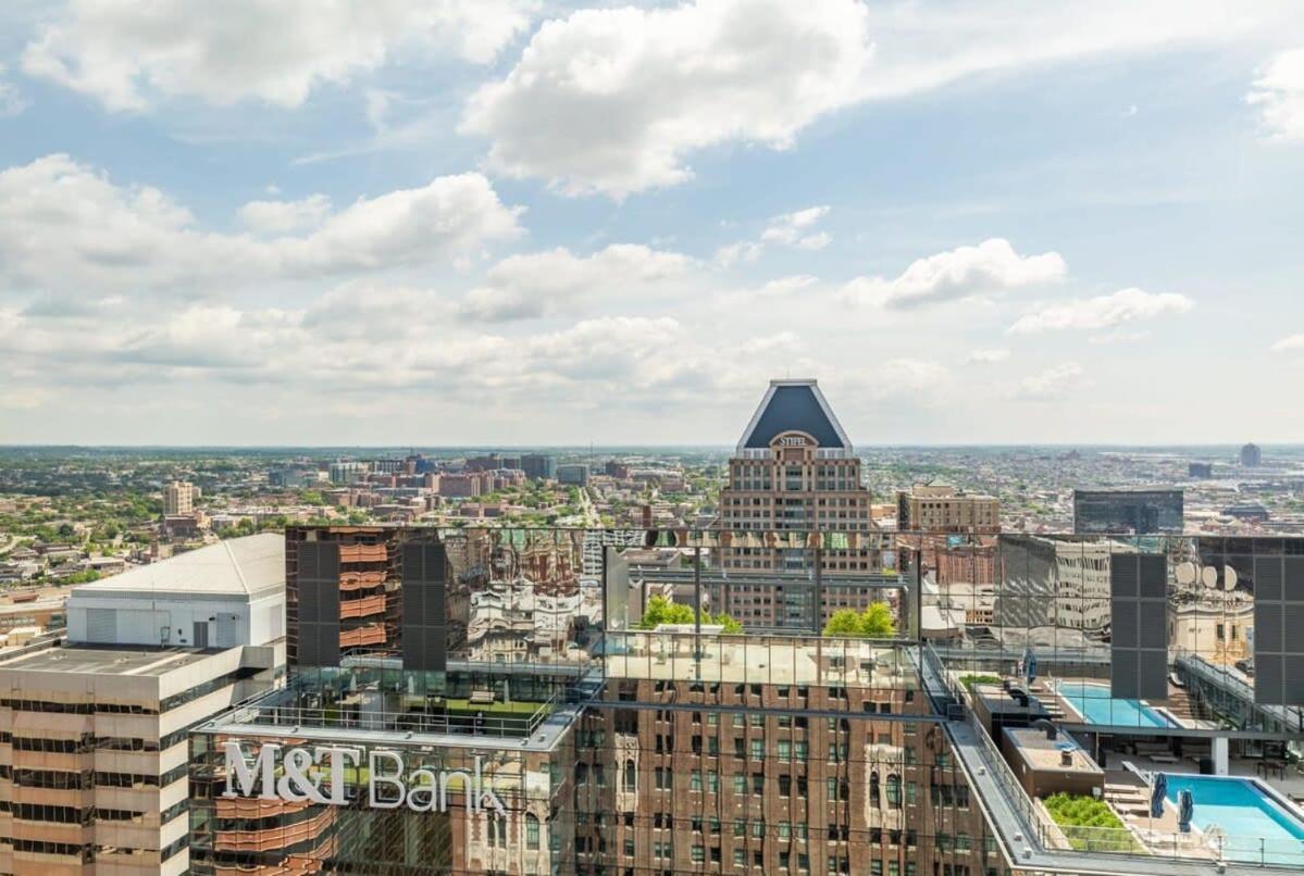 2B 2Ba Luxury Downtown Suite Rooftop Deck & Gym Baltimore Exterior photo